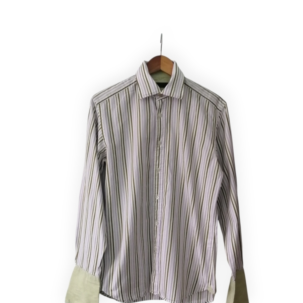 Ted Baker Striped Button Down Shirt
